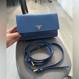 Prada Saffiano wallet bag